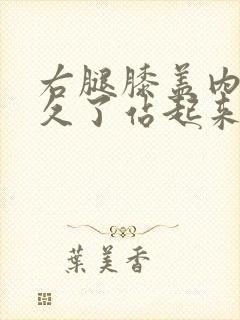 右腿膝盖内侧蹲久了站起来就疼