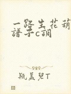 一路生花葫芦丝谱子c调封面