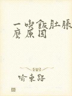 一吃饭肚胀是什么原因