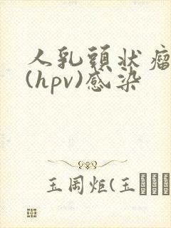 人乳头状瘤病毒(hpv)感染
