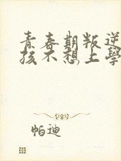 青春期叛逆期男孩不想上学