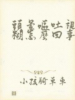 头晕呕吐视力模糊怎么回事