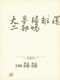 大梦归离还有第二部吗