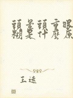 头晕头重眼睛模糊是什么原因