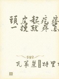 头皮起疙瘩疼痛一摸就疼怎么治封面