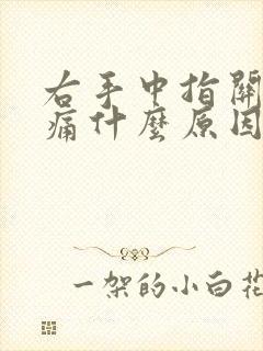 右手中指关节肿痛什么原因引起的封面