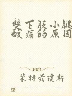 双下肢小腿肌肉酸痛的原因