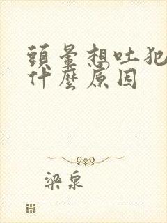 头晕想吐犯困是什么原因