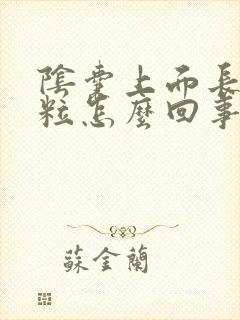 阴囊上面长小肉粒怎么回事