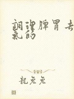 调理脾胃去除湿气的封面