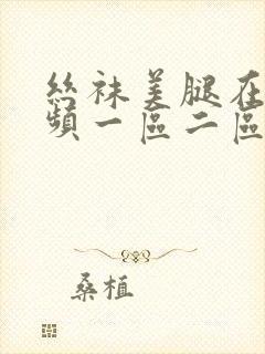 丝袜美腿在线视频一区二区