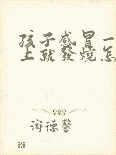 孩子感冒一到晚上就发烧怎么回事