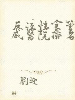 反流性食管炎权威医院排名封面