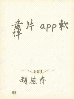 黄片 app软件封面