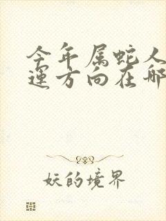 今年属蛇人的财运方向在哪里