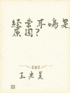 经常耳鸣是什么原因?