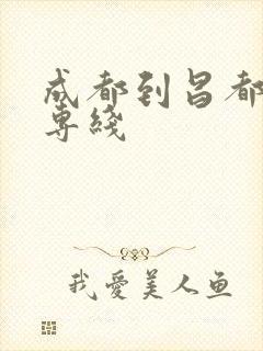 成都到昌都货运专线封面