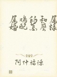 属鸡的和属鸡的婚配怎么样