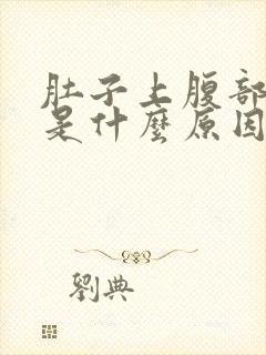 肚子上腹部疼痛是什么原因