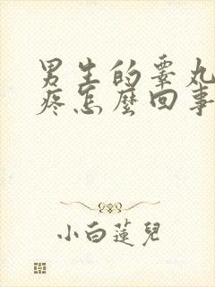 男生的睾丸有点疼怎么回事封面