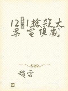 12·1枪杀大案 电视剧