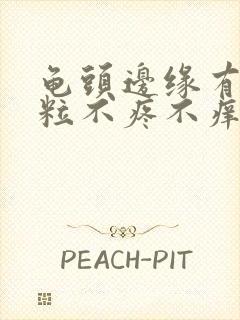 龟头边缘有小肉粒不疼不痒封面