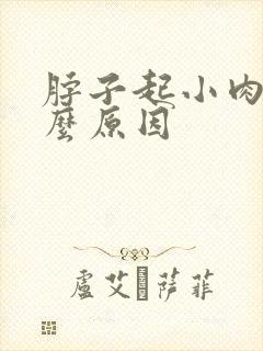 脖子起小肉粒什么原因