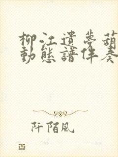 柳江遗梦葫芦丝动态谱伴奏封面