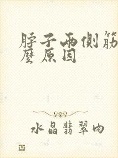 脖子两侧筋疼什么原因