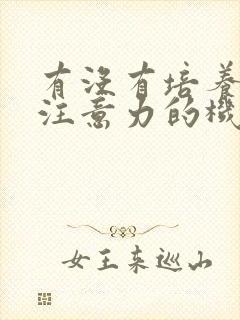 有没有培养孩子注意力的机构