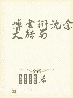 傅聿珩沈念结局大结局