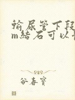 输尿管下段5mm结石可以体外碎石吗