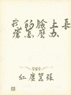 我的脸上长了痤疮怎么办