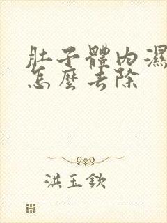 肚子体内湿气重怎么去除