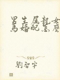 男生属龙女生属马婚配怎么样