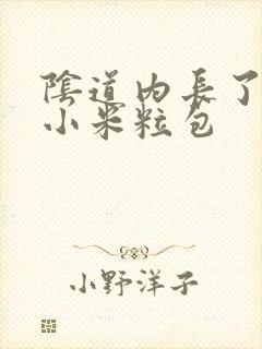 阴道内长了好多小米粒包