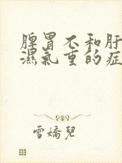 脾胃不和肝火旺湿气重的症状