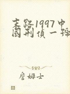 末路1997中国刑侦一号案电视剧封面