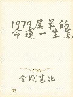 1979属羊的命运一生怎么样