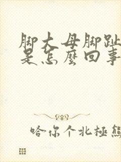 脚大母脚趾头疼是怎么回事