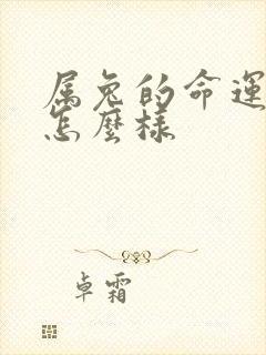 属兔的命运一生怎么样