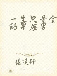 一生只爱金牛女的星座男封面