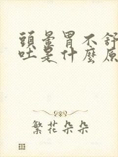 头晕胃不舒服想吐是什么原因引起的