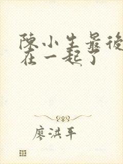 陈小生最后和谁在一起了封面