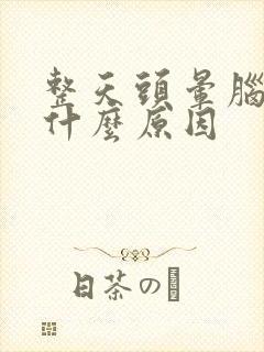 整天头晕脑胀是什么原因封面