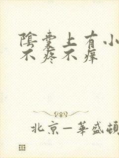 阴囊上有小疙瘩不疼不痒