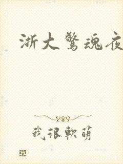 浙大惊魂夜