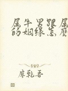 属牛男跟属龙女的姻缘怎么样