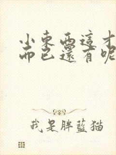 小东西这才一根而已还有呢封面