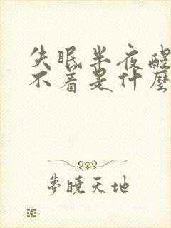 失眠半夜醒来睡不着是什么原因